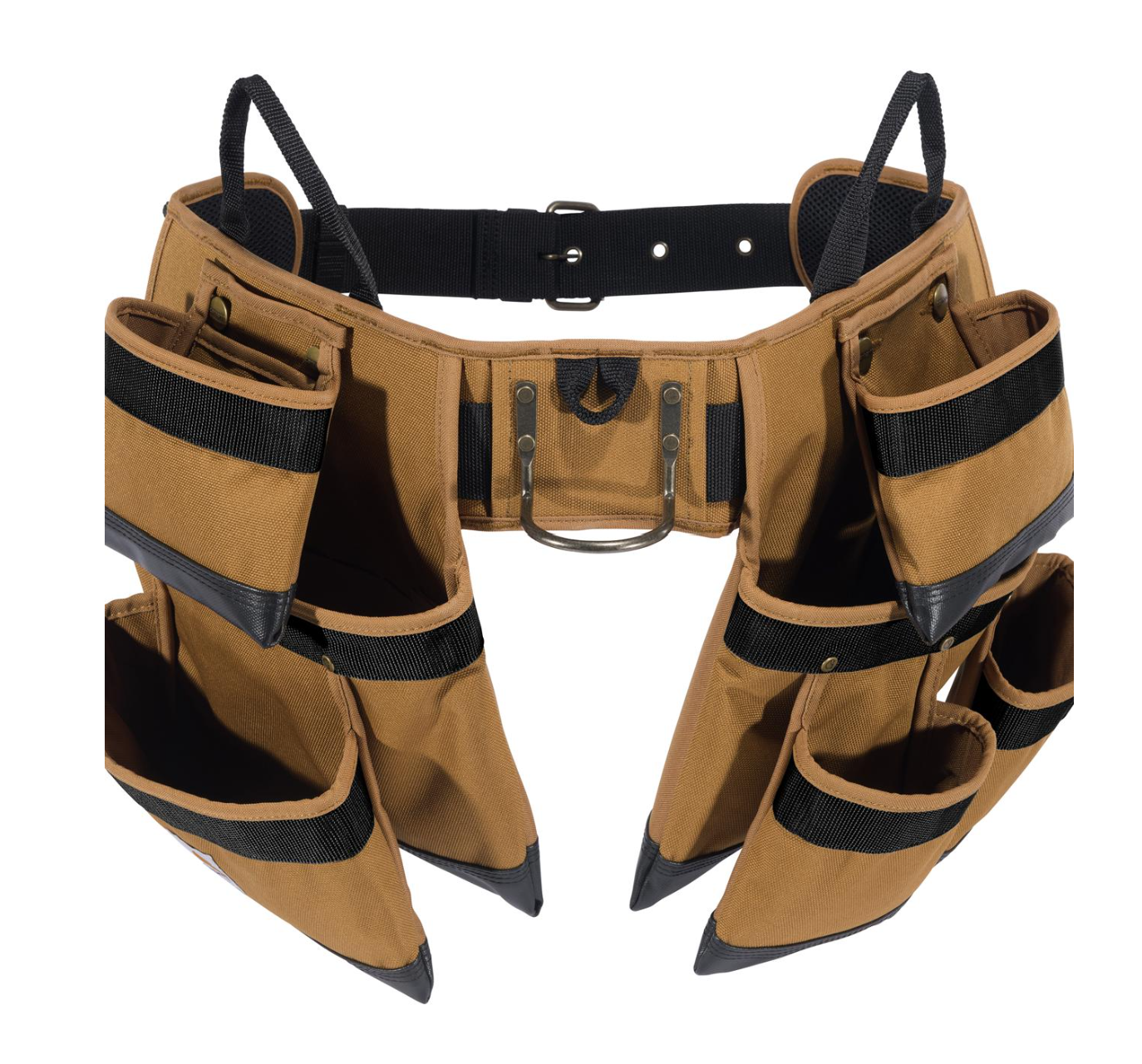 Carhartt 11-Pocket Padded Tool Belt for Construction Workers - Heavy Duty Work Belt with Comfortable Padding for Carpenters, Electricians & Contractors - Perfect for Job Sites, DIY Projects & Home Repairs