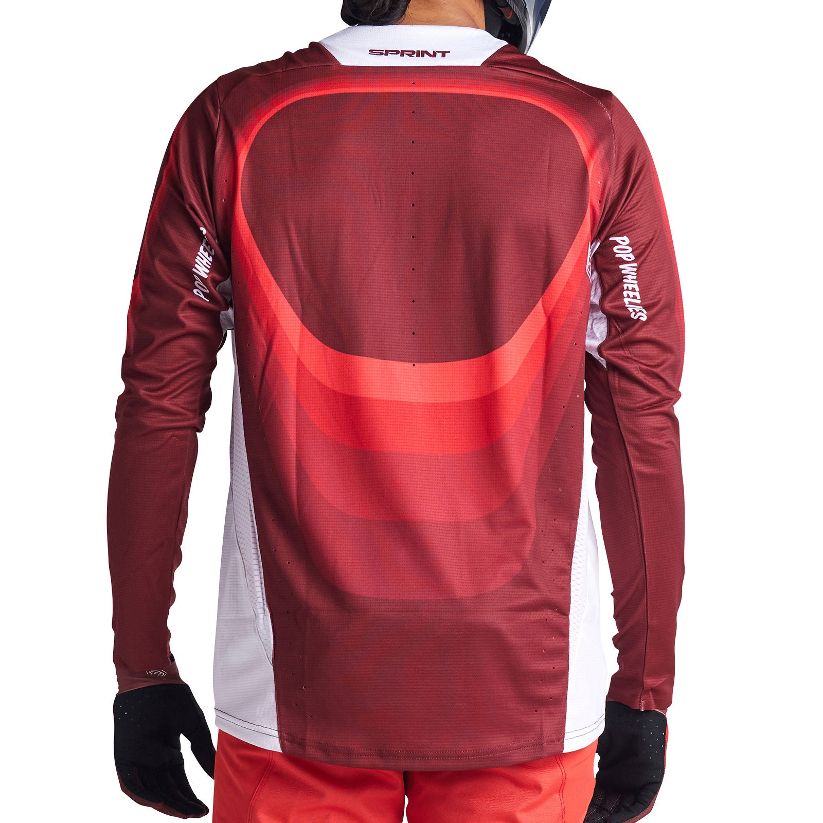 Sprint Jersey Reverb Race Red - High Performance Cycling Jersey for Men & Women - Perfect for Road Biking, Mountain Biking & Triathlon Training