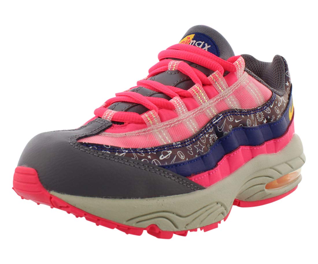 Nike Air Max 95 Kids' Sneakers - Lightweight Running Shoes for Boys & Girls (Style CI9936-500) - Perfect for School, Play & Everyday Wear