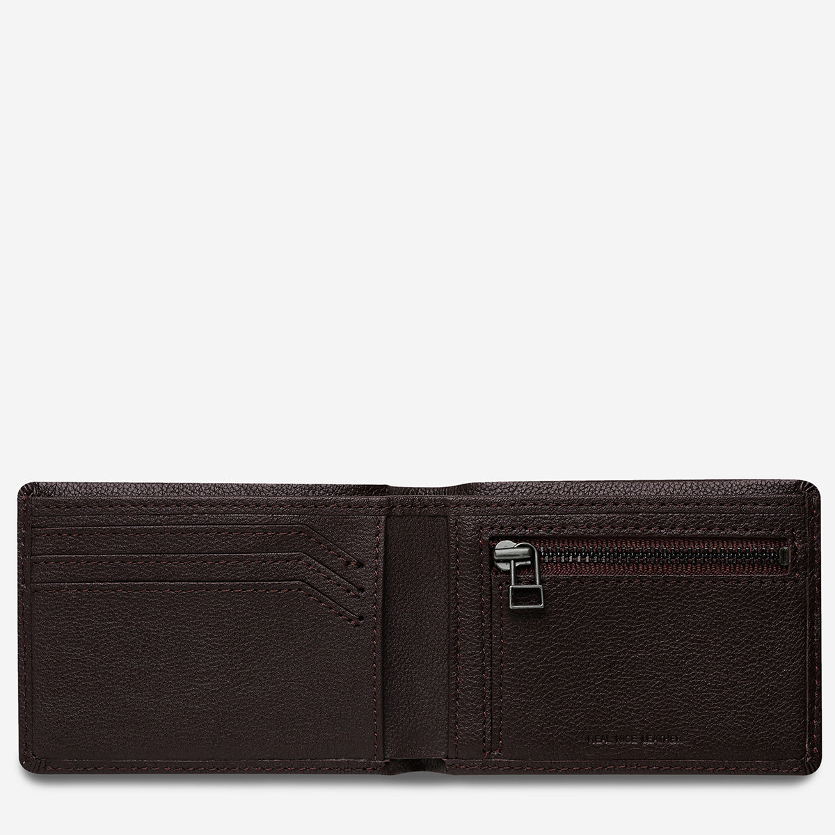 Otis Wallet - Premium Chocolate Brown Leather Wallet for Men | Slim RFID Blocking Bifold Wallet | Perfect for Everyday Use, Travel & Business