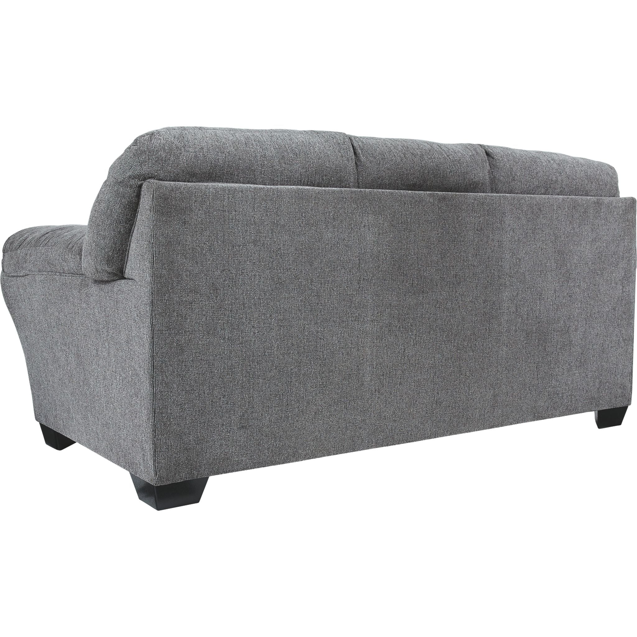 Allmaxx Modern Sofa in Pewter Gray - Stylish and Comfortable Living Room Furniture for Small Spaces and Apartments