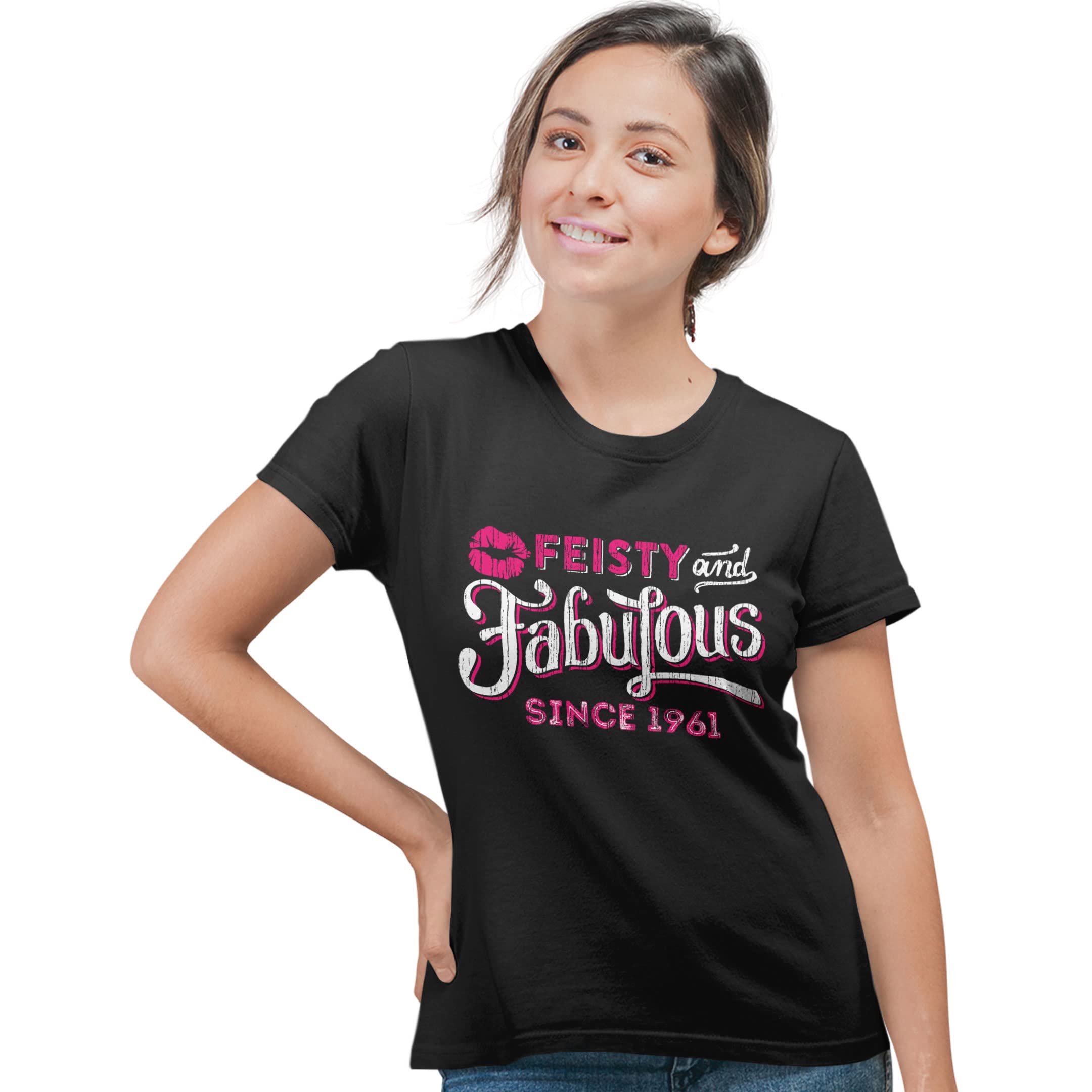 62nd Birthday Shirts for Women - Vintage 1960 Themed Birthday T-Shirts for 60 Year Old - Perfect for Birthday Parties, Family Gatherings & Special Celebrations