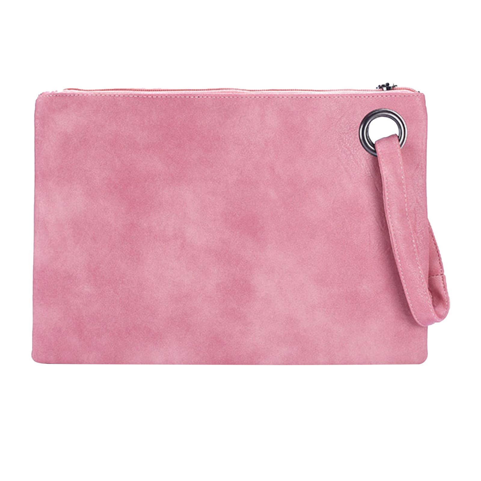 Stylish Leather Top Handle Tote Bag for Women - Large Fashionable Envelope Clutch Purse - Perfect for Dinner Parties, Office Work & Travel Accessories