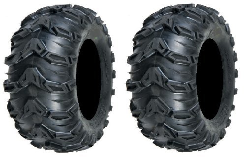 Sedona Mud Rebel 25x10-12 6-Ply ATV Tires - Pair of 2 All-Terrain Off-Road Tires for Mud, Sand & Trail Riding - Perfect for ATVs, UTVs & Side-by-Sides