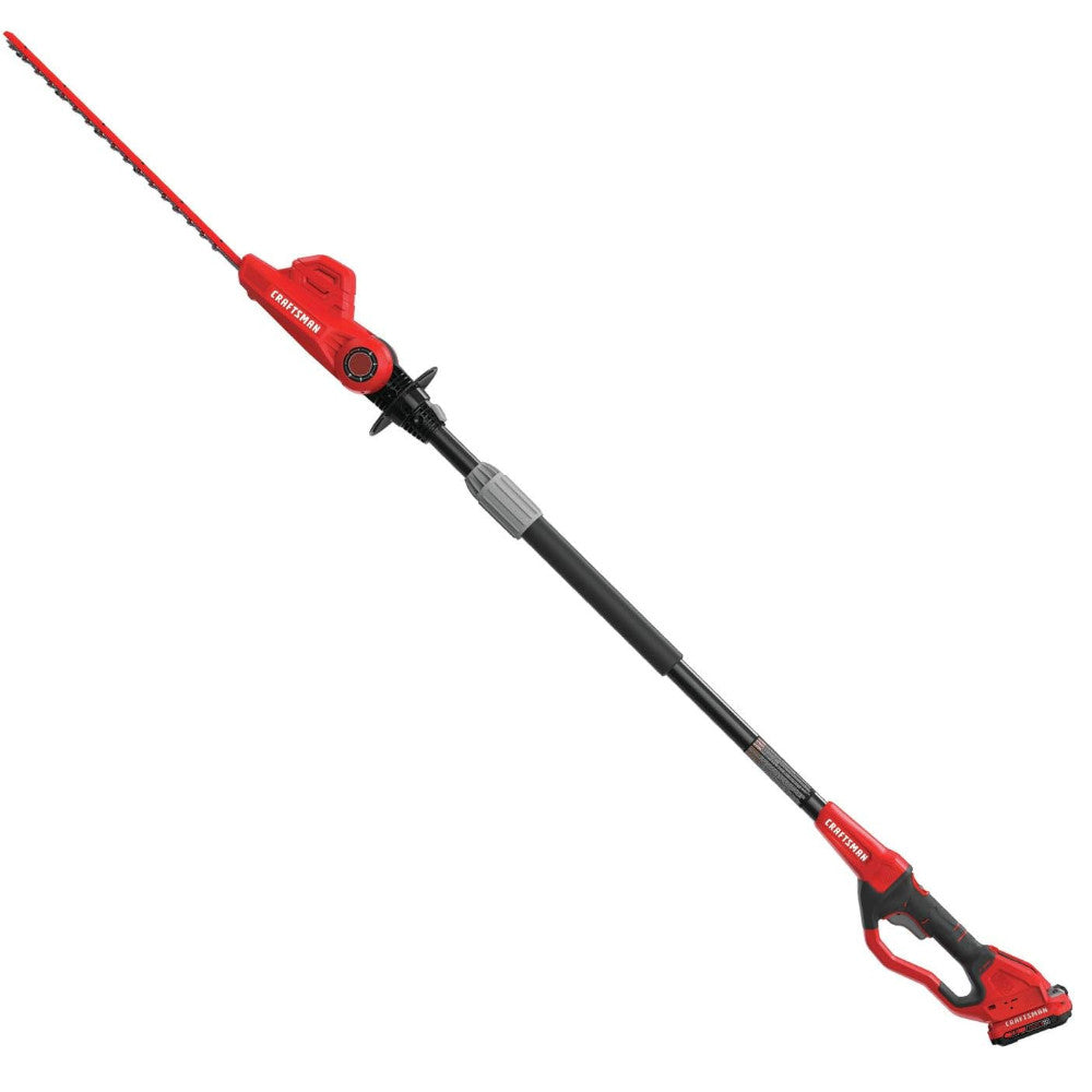 CRAFTSMAN CMCPHT818D1 20V MAX* Cordless Pole Hedge Trimmer, 18-Inch Blade - Refurbished with Full Warranty - Perfect for Landscaping, Tree Trimming & Garden Maintenance