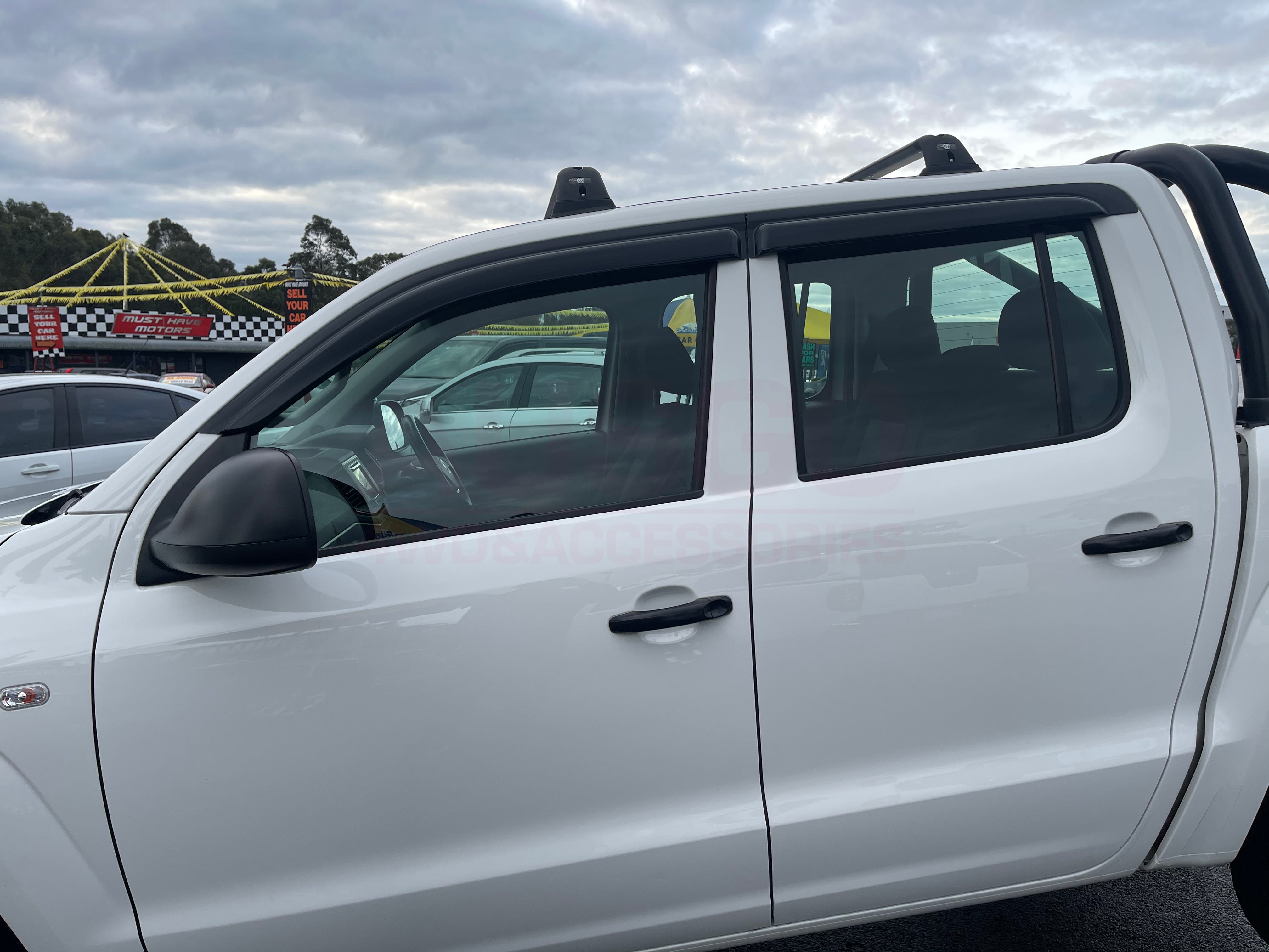 Volkswagen Amarok 2H Series Dual Cab 2009-2022 Weather Shields & Bonnet Protector - Durable Car Accessories for All-Weather Protection & Off-Road Adventures