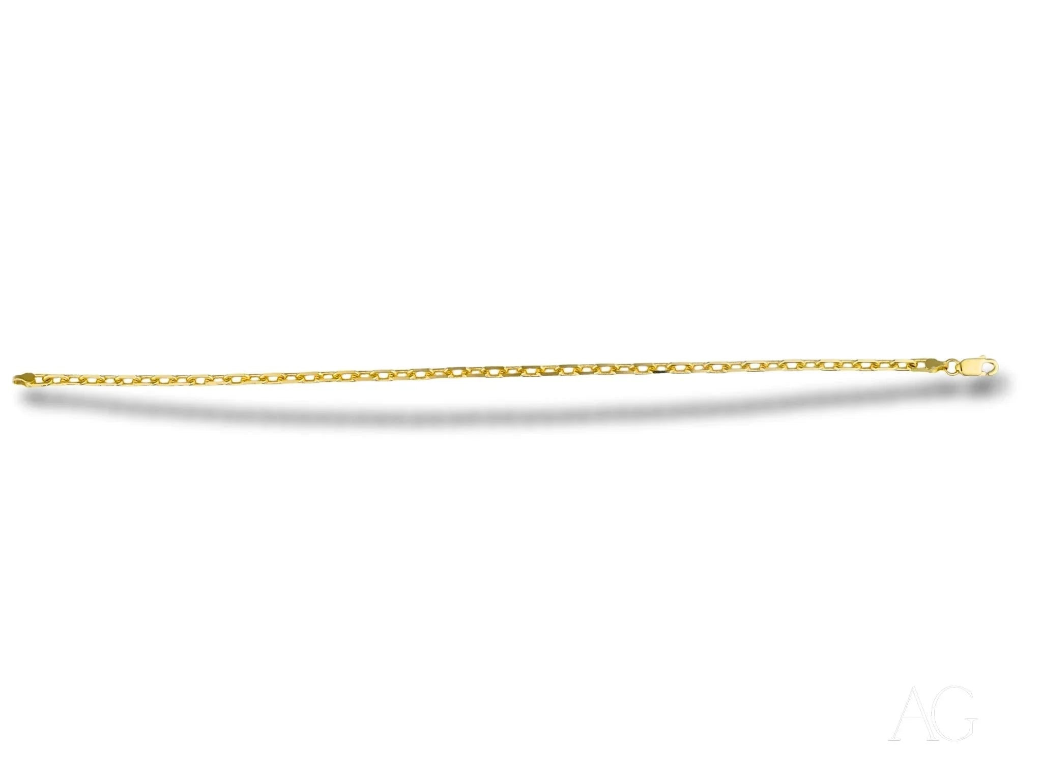 Exquisite 18K Solid Gold Diamond-Cut Bracelet for Women - Elegant Radiant Art Jewelry for Parties, Weddings & Special Occasions