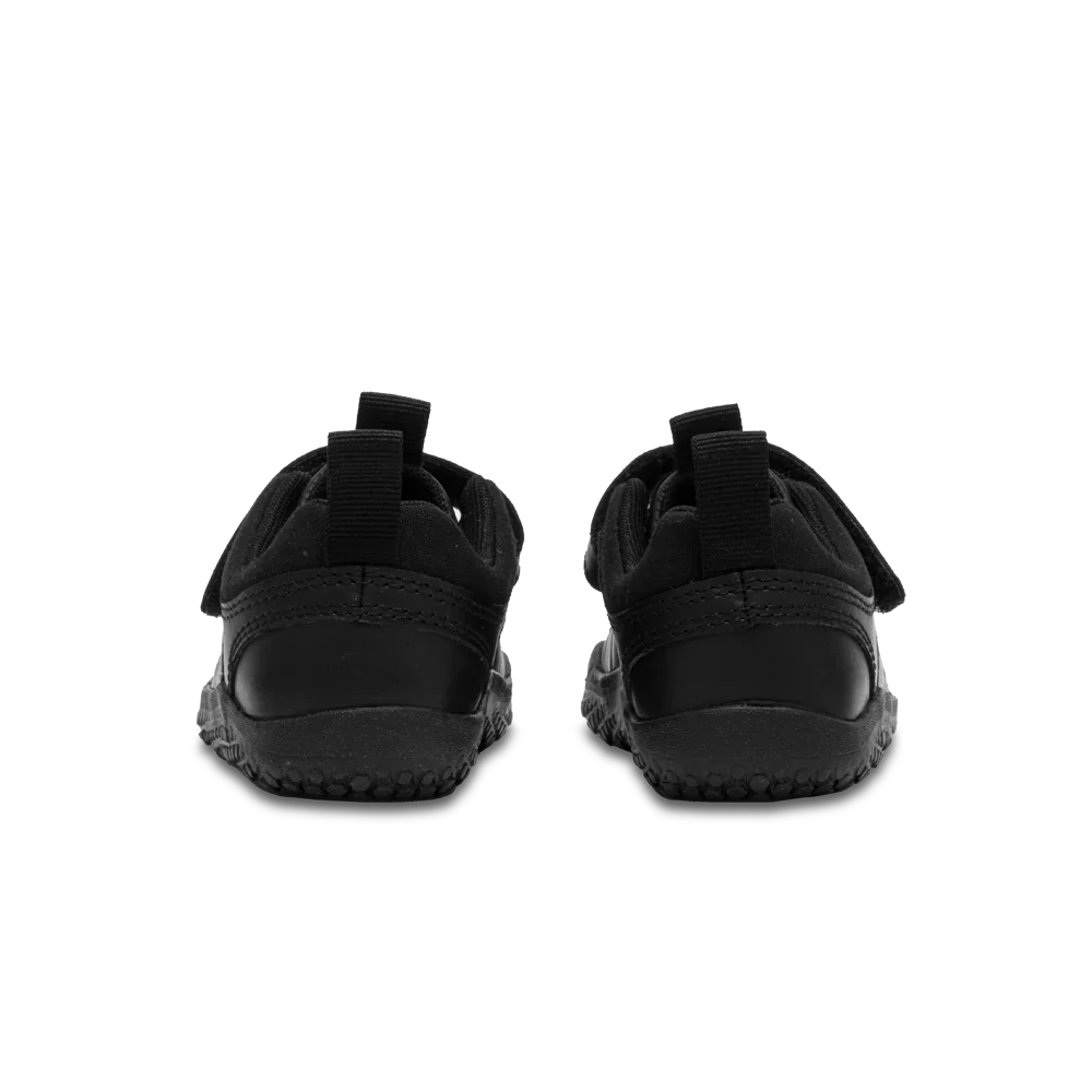 Vivobarefoot Primus Ludo Kids Barefoot Shoes - Obsidian Black Preschool Sneakers for Active Play & Learning | Perfect for School, Playground & Outdoor Adventures