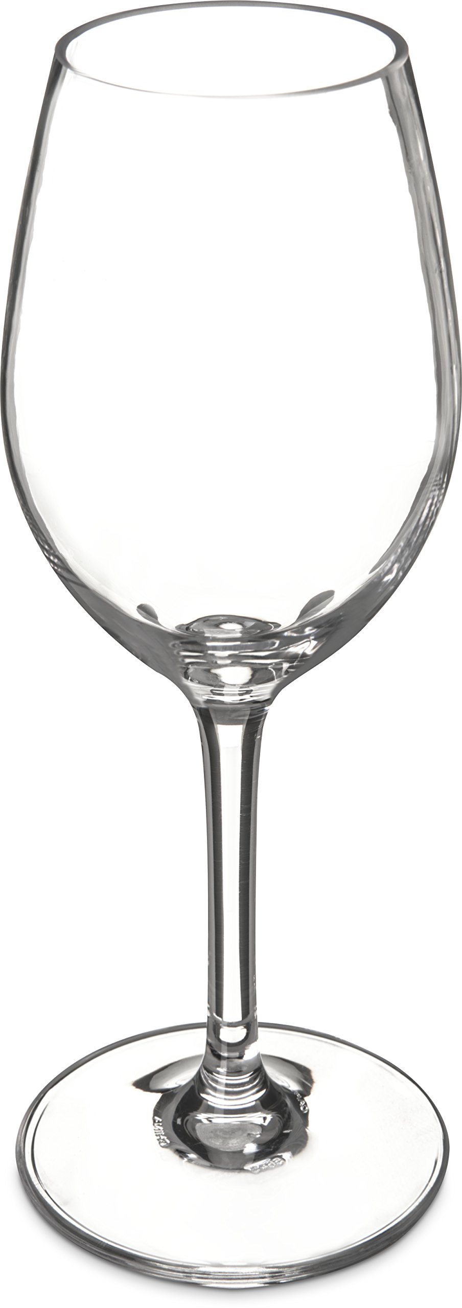 Carlisle Alibi 11 oz Clear Plastic Wine Glasses - Shatterproof Round Barware for Restaurants, Catering & Home Use (Pack of 24) - Perfect for Parties, Weddings & Commercial Kitchens