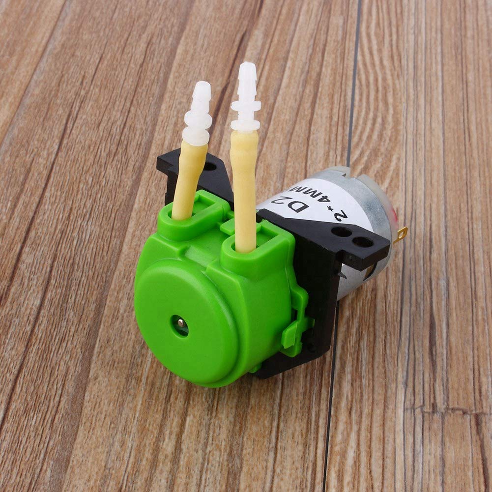 Yencoly Small Peristaltic Pump - Durable Professional Chemical Dosing Pump with Power Plug for Aquarium, Lab, and Industrial Use | Precise Liquid Transfer Solution for Water Treatment, Home Brewing & Scientific Experiments