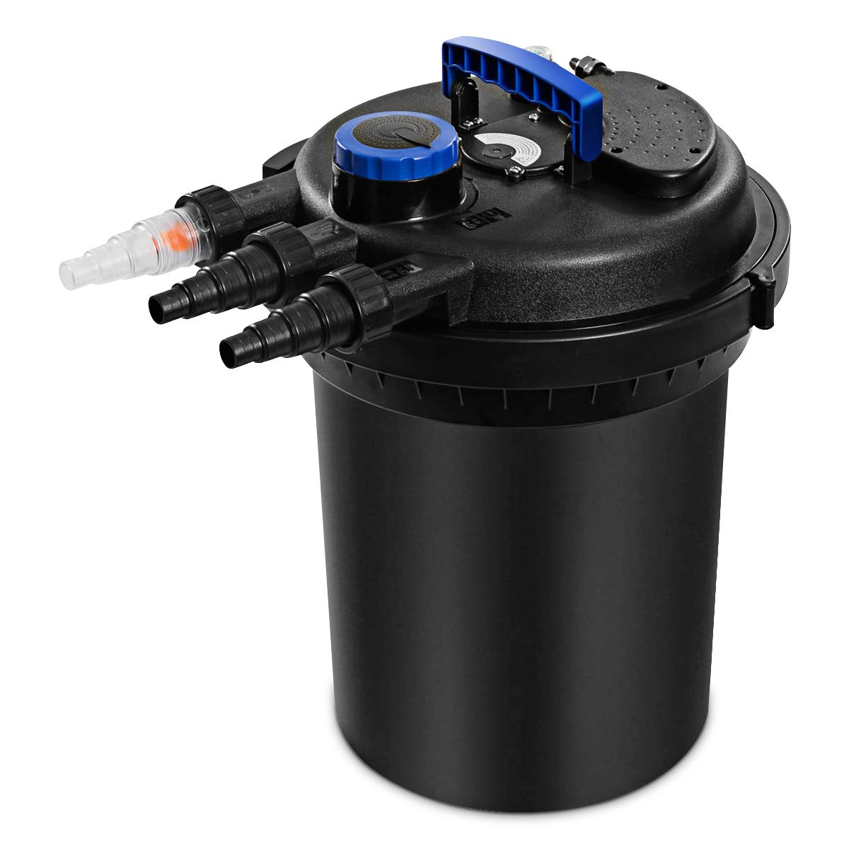 Goplus 2642 GPH Outdoor Pond Filter - High Efficiency Water Pump for Koi Ponds, Fish Tanks & Garden Water Features - Perfect for Backyard, Patio & Landscaping