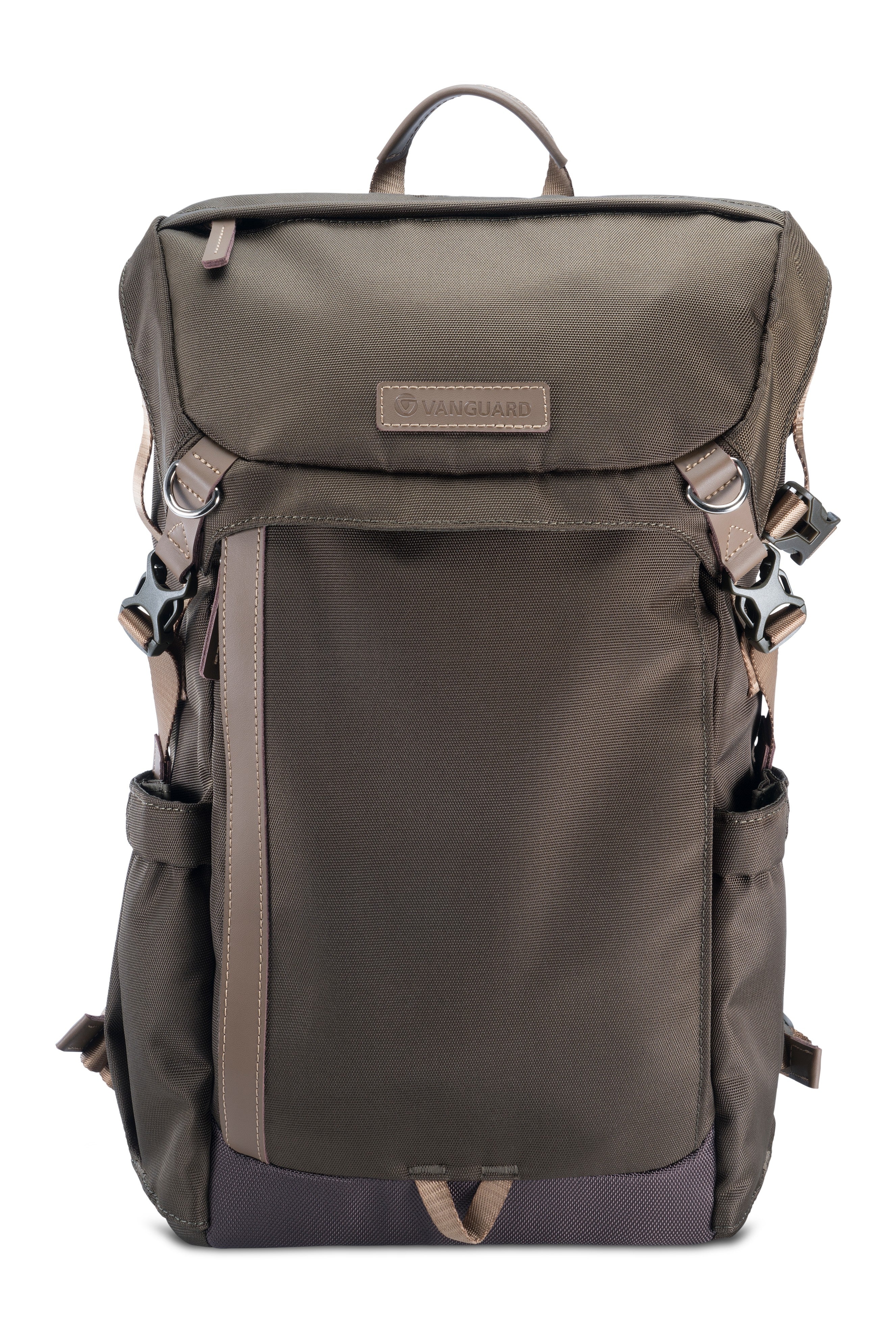 VEO GO 46M KG Camera Backpack Khaki Green - Waterproof DSLR Camera Bag for Photographers, Travel & Outdoor Shooting