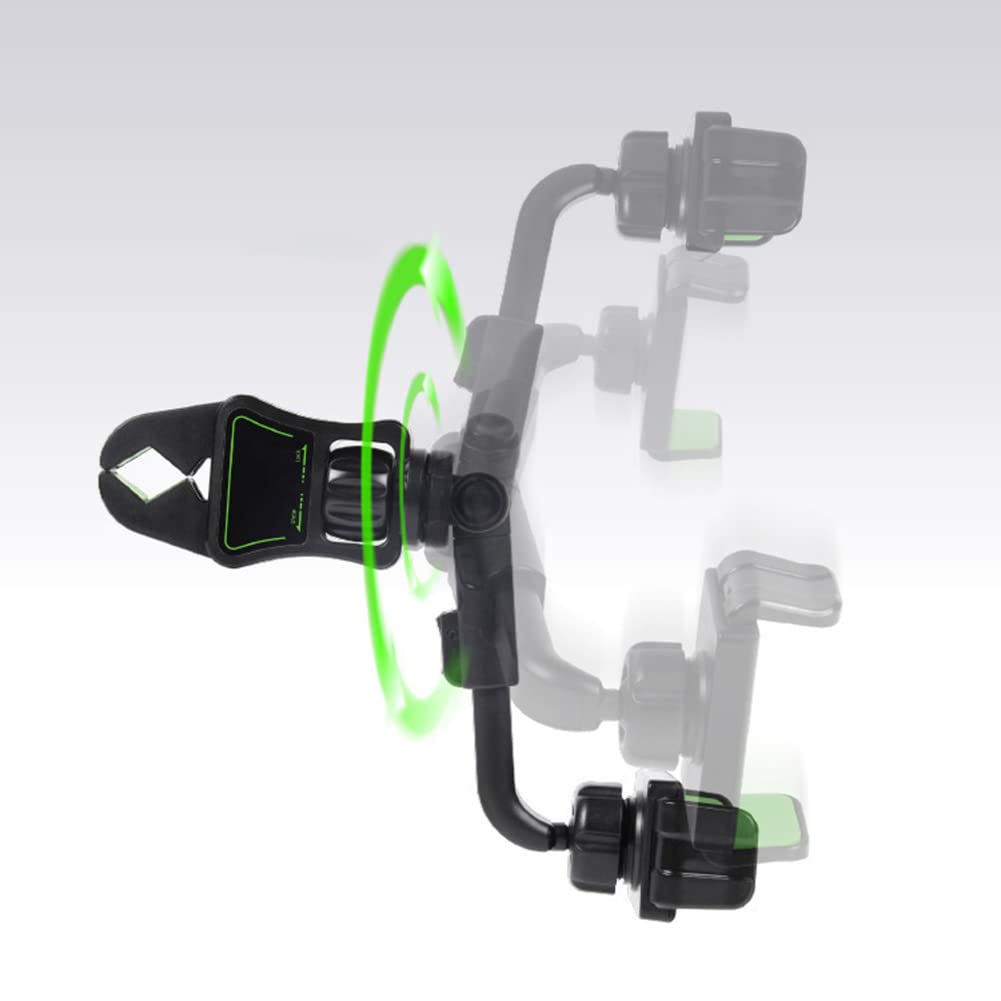 360° Adjustable Car Phone Holder - Universal Headrest Mount for GPS & Safe Driving