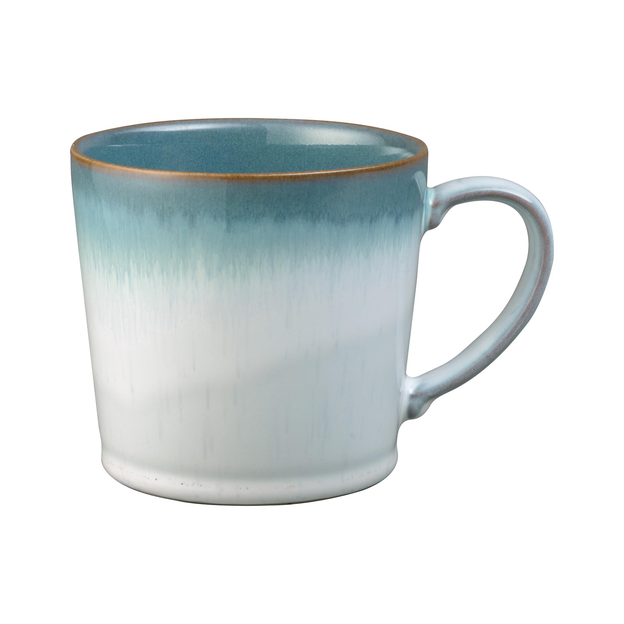 Denby Azure Haze 2-Piece Large Coffee Mug Set - Perfect for Home, Office & Gift Giving