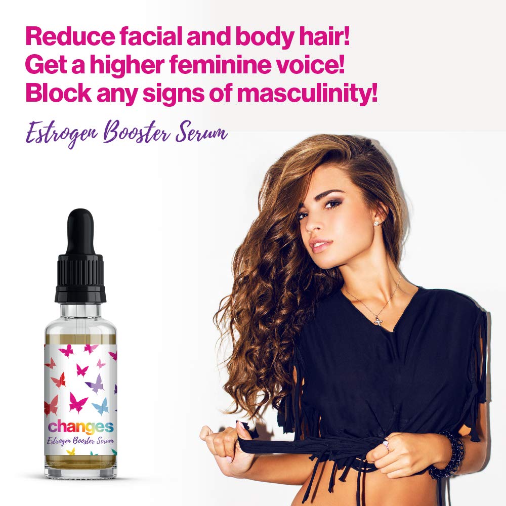 CHANGES CAMBIA Estrogen Booster Serum for MTF Transition - Hormone Support for Transgender & LGBT Feminization | Enhance Feminine Features for Daily Confidence & Wellness