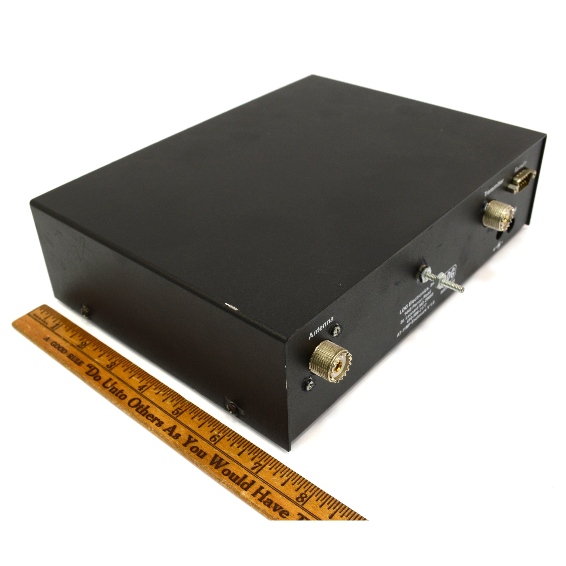 LDG Electronics AT-11MP Automatic Ham Radio Antenna Tuner - Used in Good Condition | Perfect for Amateur Radio Operators & Field Operations