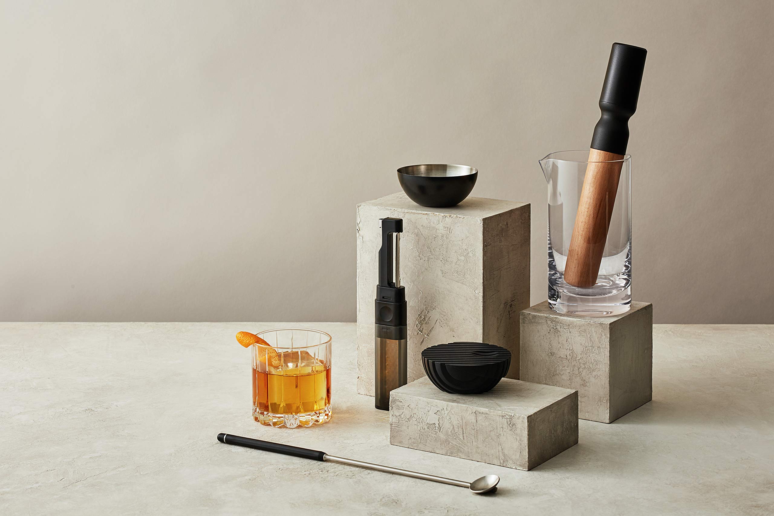 Premium 5-Piece Rabbit Bar Tool Set - Stainless Steel Cocktail Mixing Kit for Bartenders & Home Use - Perfect for Mojitos, Margaritas & Craft Cocktails