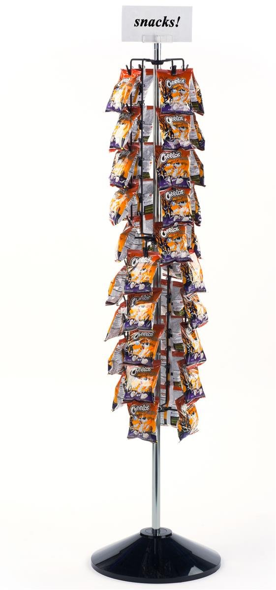 72-Slot Chip Strip Rack with Secure Clasps - 61 Inch Height Organizer for Casino, Home & Office Poker Chip Storage | Durable & Space-Saving Design