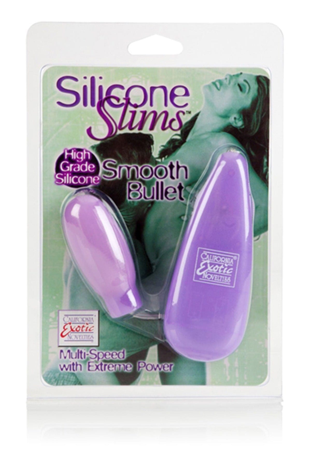Slim Purple Silicone Vibrating Bullet - Ultra Smooth & Quiet Personal Massager for Relaxation & Intimate Moments - Perfect for Couples & Solo Use