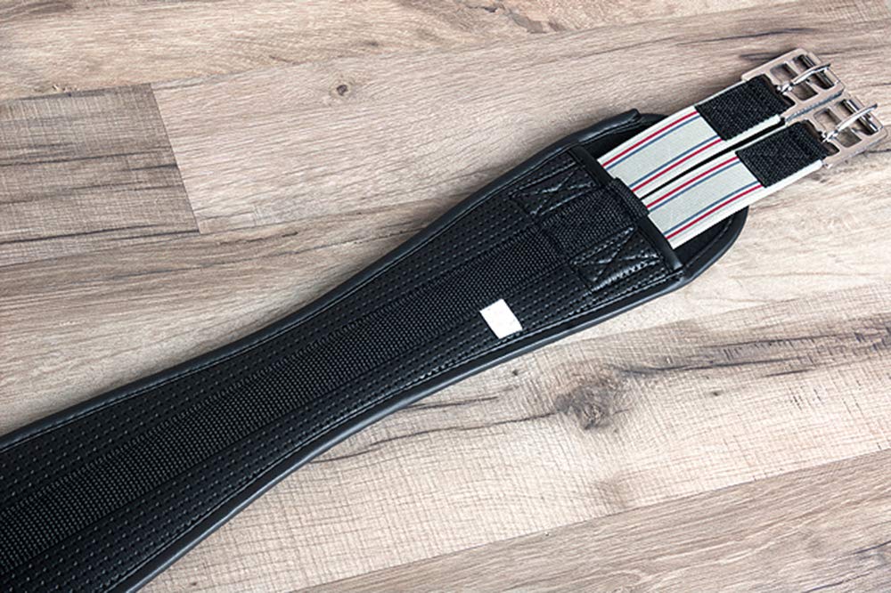 Premium Air-Formed Elasticized Horse Girth - Breathable & Adjustable for Comfortable Riding - Perfect for Dressage, Jumping & Trail Riding