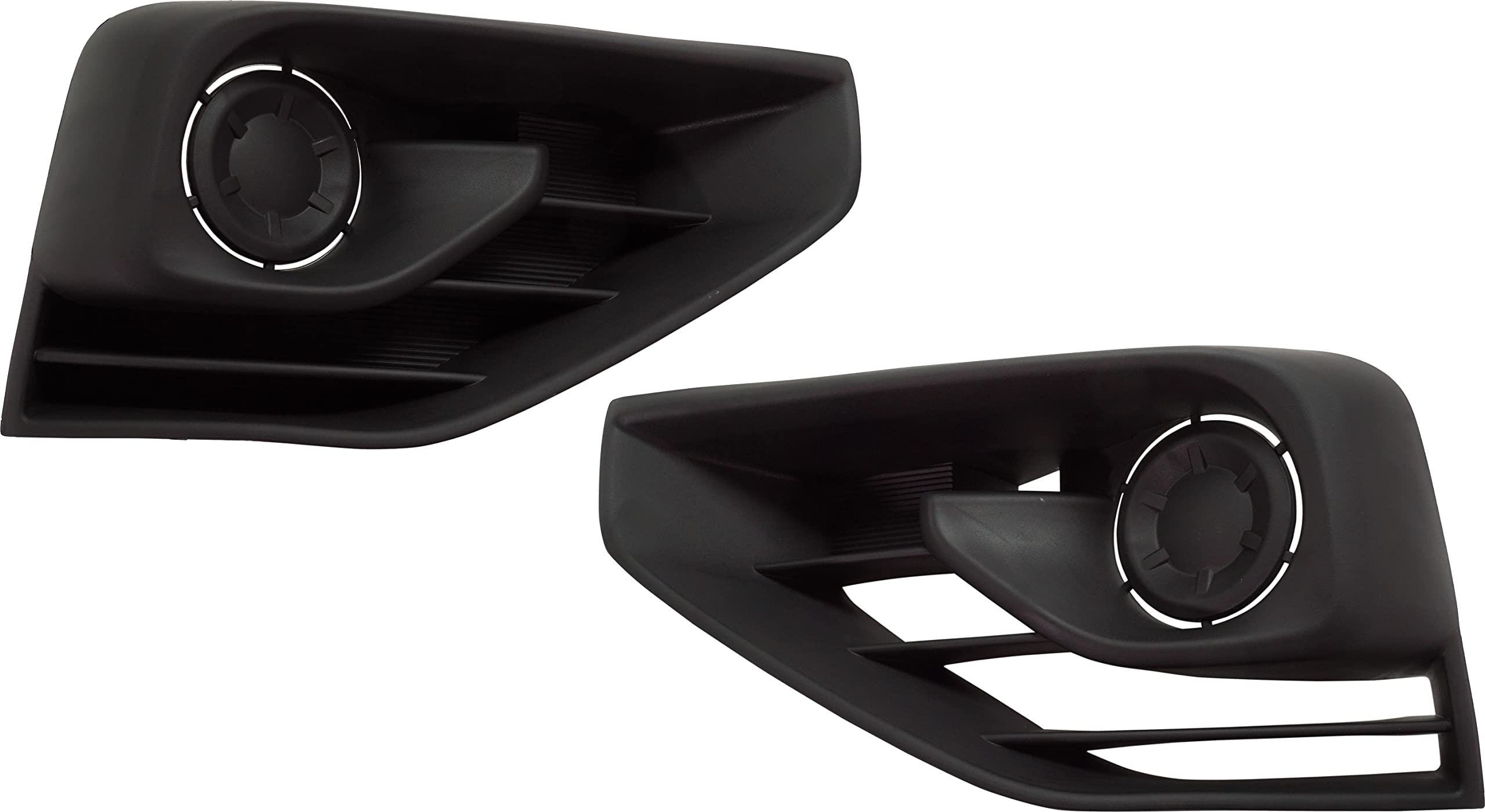 Go-Parts - Replacement Fog Light Covers for 2017-2020 Nissan Pathfinder - Left & Right Pair - Durable Protection for Passenger & Driver Side - Perfect for Off-Roading & Night Driving