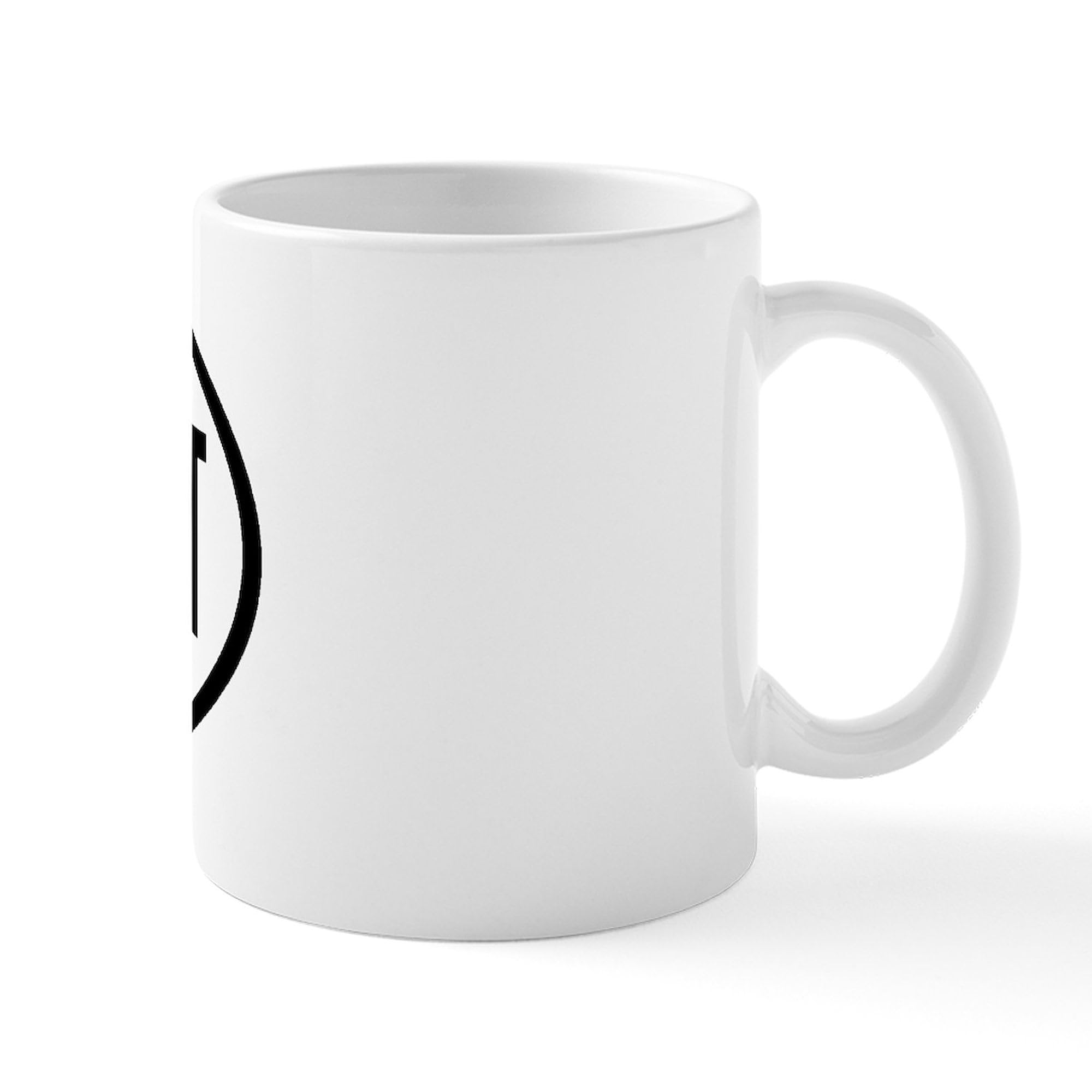 CNN Oval Mug 11 oz (325 ml) - White Ceramic Coffee Cup with Handle - Perfect for Office, Home & Gifts - Dishwasher & Microwave Safe