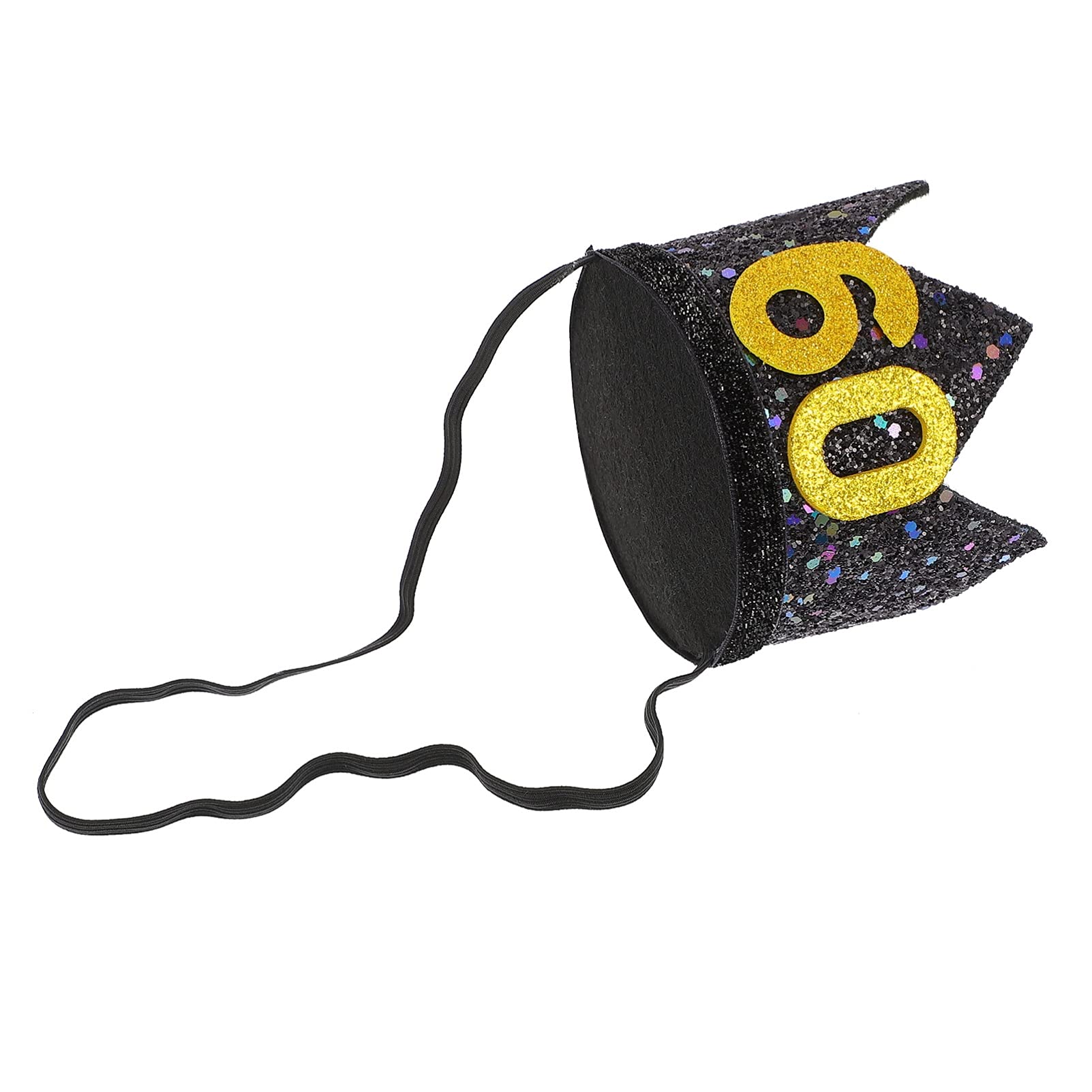 Bestoyard Glitter 60th Birthday Crown Hats for Women & Men - Gold & Silver Party Headbands - 60th Birthday Party Decorations, Photo Props & Celebration Accessories - Perfect for Milestone Birthdays, Retirement Parties & Anniversary Celebrations