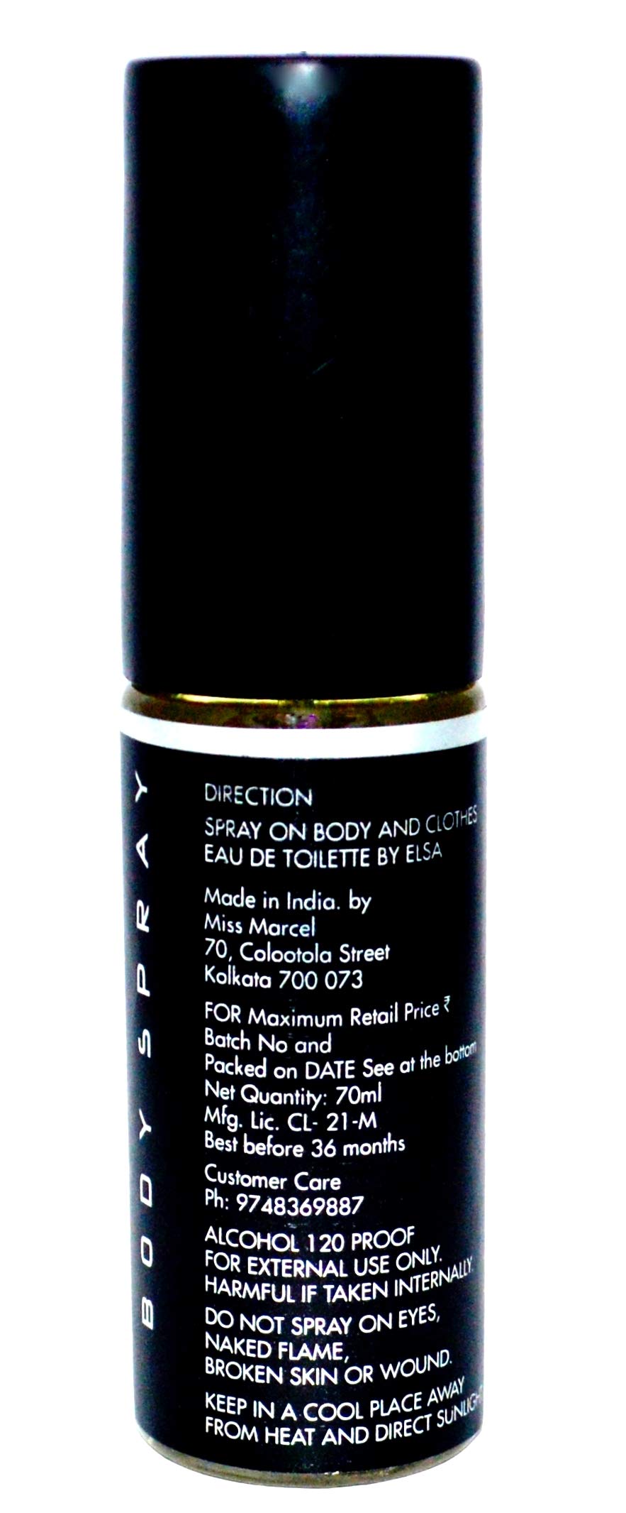 Elsa FLAIR HOT Enchanted AQUA Perfume Body Spray Set - Long Lasting Fragrance for Men & Women (140ml x 2) | Gift for Valentine's Day, Date Night & Special Occasions