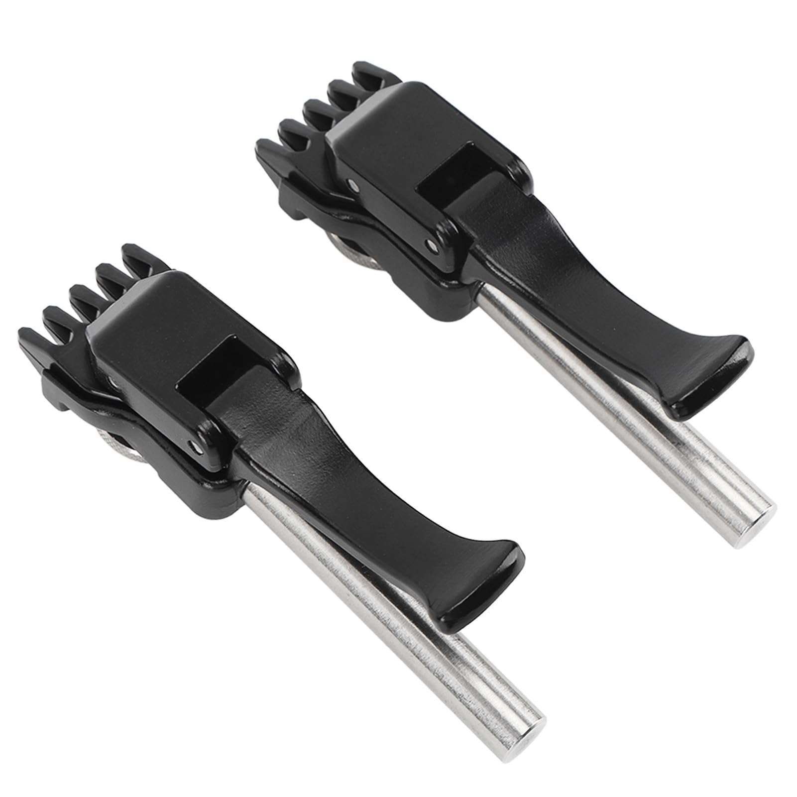 **1 Pair Badminton & Tennis Stringing Clamps - Professional Racket Starting Clamp Tool for Stringing Machines | Perfect for Tennis, Badminton, and Squash Racket Maintenance**    *(Use Case: Ideal for sports enthusiasts, professional stringers, and DIY racket maintenance at home or in sports clubs.)*