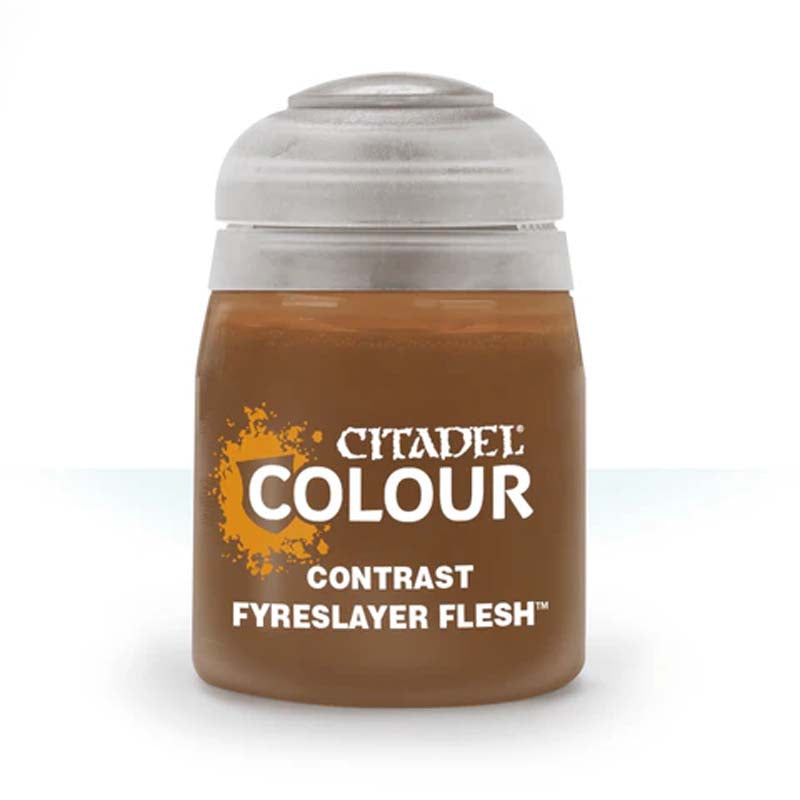 Citadel Contrast Fyreslayer Flesh Paint - Miniature Painting for Warhammer & Tabletop Gaming - Perfect for Flesh Tones on Dwarves & Fantasy Models