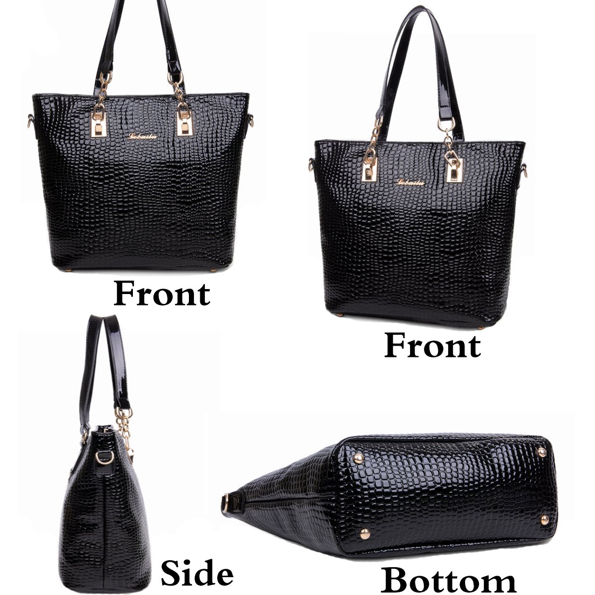 6-Piece Women's Handbag Set - Clutch, Top Handle, Tote, Satchel & Crossbody Bag with Wallet | Perfect for Work, Travel & Everyday Use