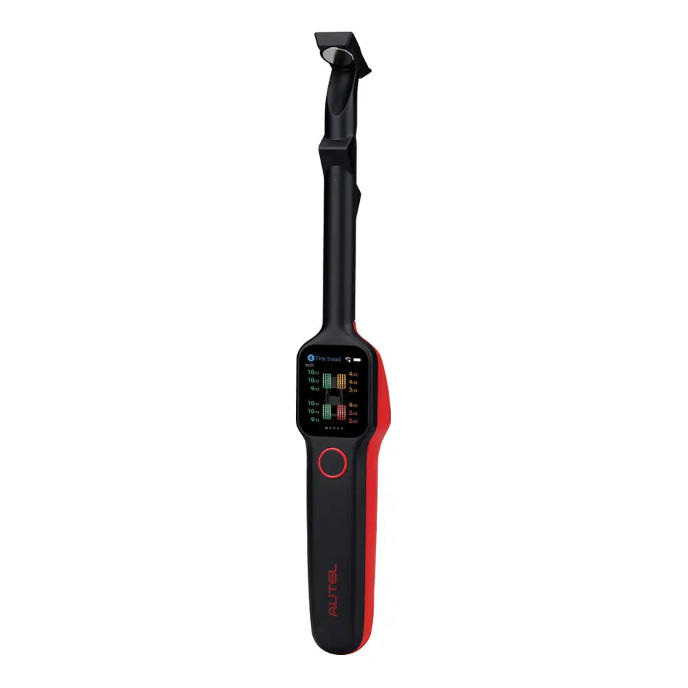 Autel MaxiTPMS TBE200 Laser Tire Tread Depth Gauge & Brake Disc Wear Measurement Tool - Professional Automotive Diagnostic Scanner for Tire Safety Inspection and Maintenance