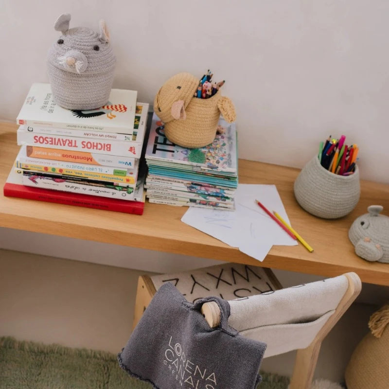 Stylish Decorative Animal Baskets for Home Storage & Organization - Perfect for Nursery, Bathroom, and Living Room Decor