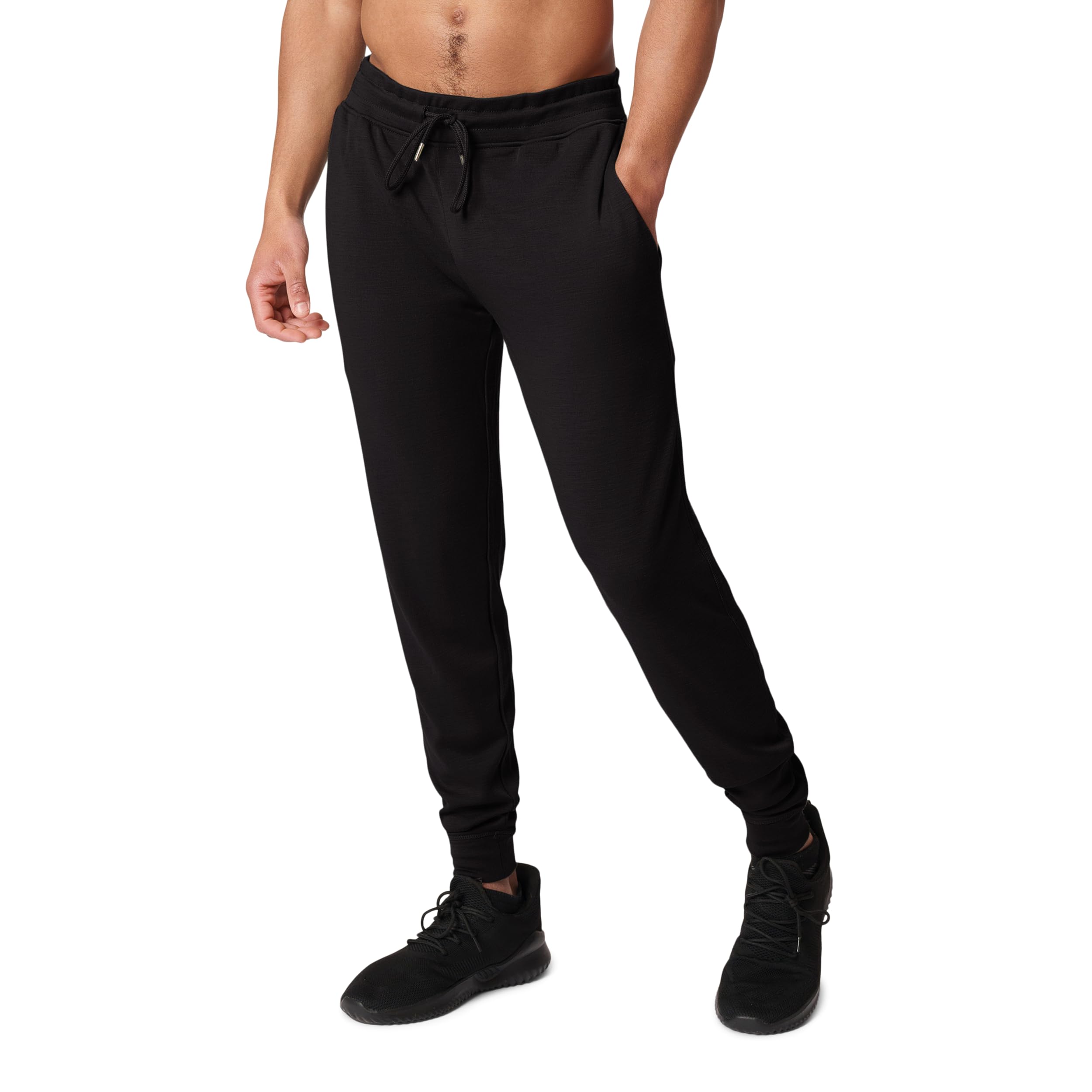 Premium Men's Merino Wool Joggers - RWS Certified Eco-Friendly Sweatpants | Ultra Soft & Warm Winter Lounge Pants | Perfect for Home, Travel & Outdoor Activities