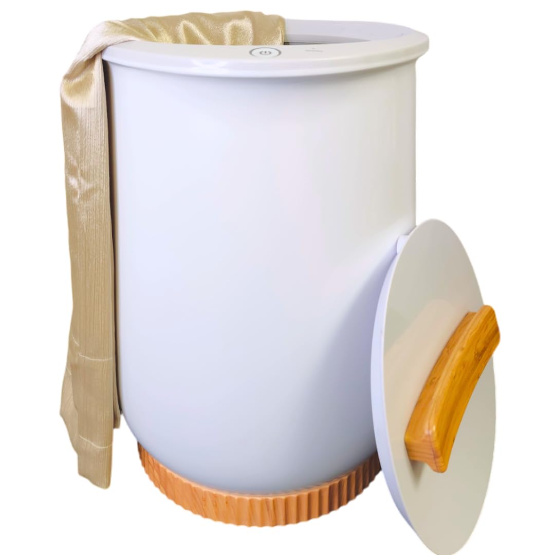 Di'Aroma Luxury Towel Warmer Bucket - Large Bathroom Towel Warmer with Auto Shut Off, Holds 2 Oversized 40