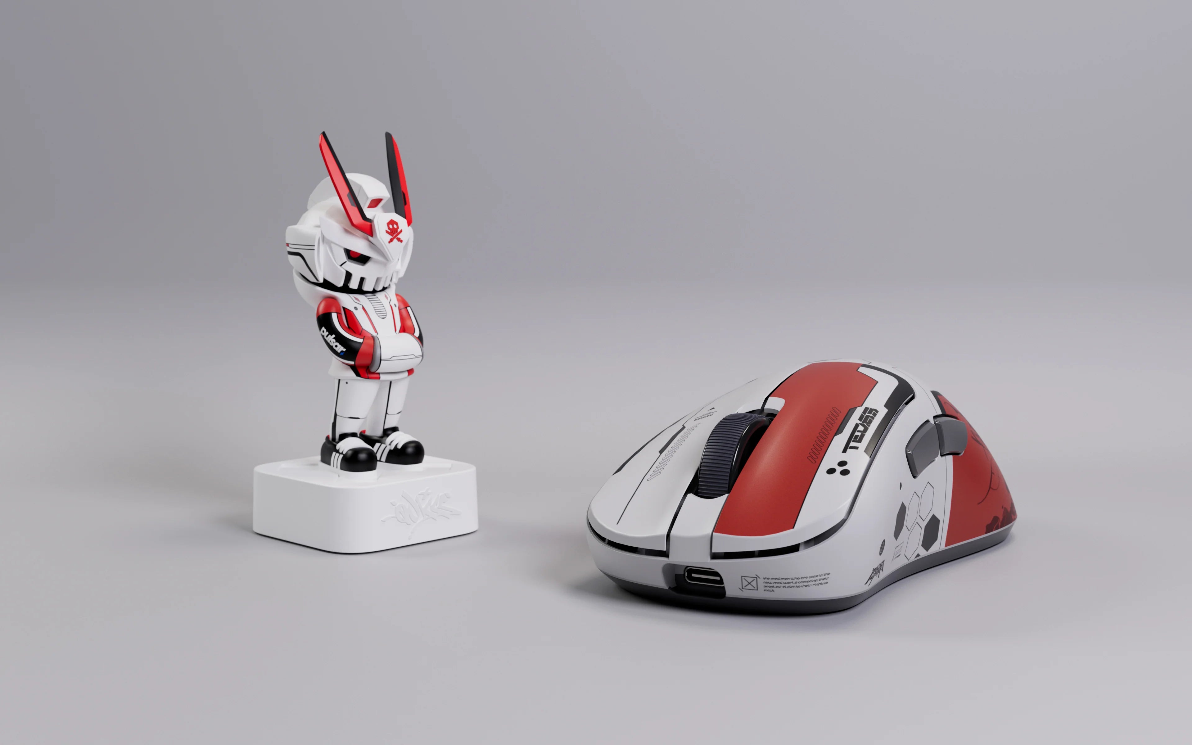Pulsar Xlite V4 Medium Wireless Gaming Mouse - Quiccs Edition | Lightweight Ergonomic Design for FPS, MOBA & Esports | PC & Mac Compatible