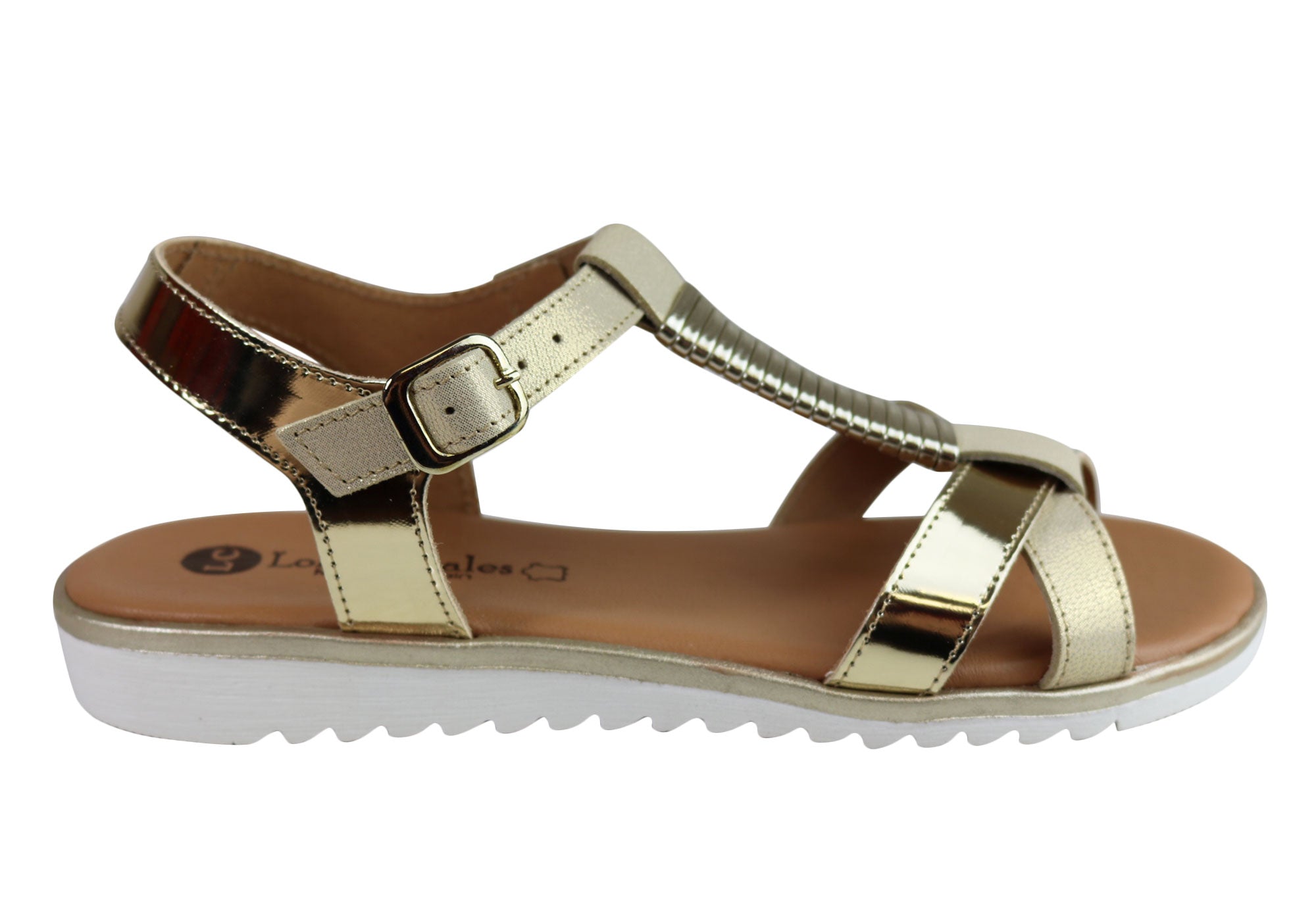 Lola Canales Gina Women's Comfortable Leather Sandals - Handmade in Spain - Perfect for Summer, Beach & Casual Outings