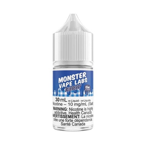 Jam Monster SALTS Blueberry Salt Nic E-Liquid 30mL - Refillable Vape Juice for Pod Systems & MTL Vaping