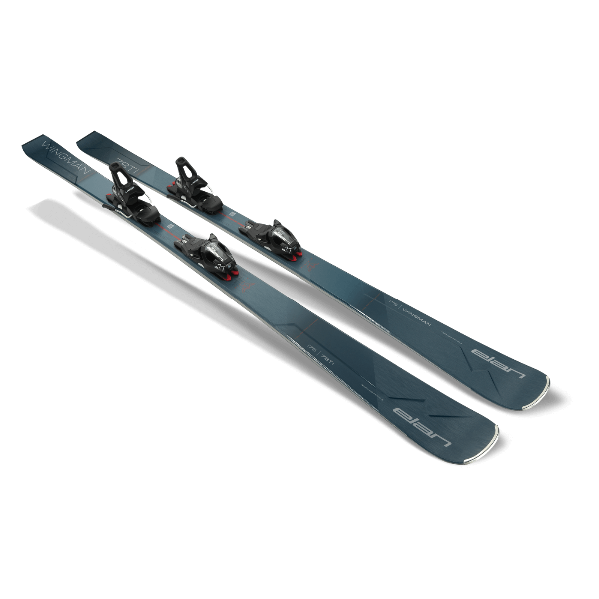 Elan Wingman 78 TI PS Skis with ELS 11.0 DB484018 Bindings - 2025 Model | All-Mountain Performance for Powder & Groomed Runs