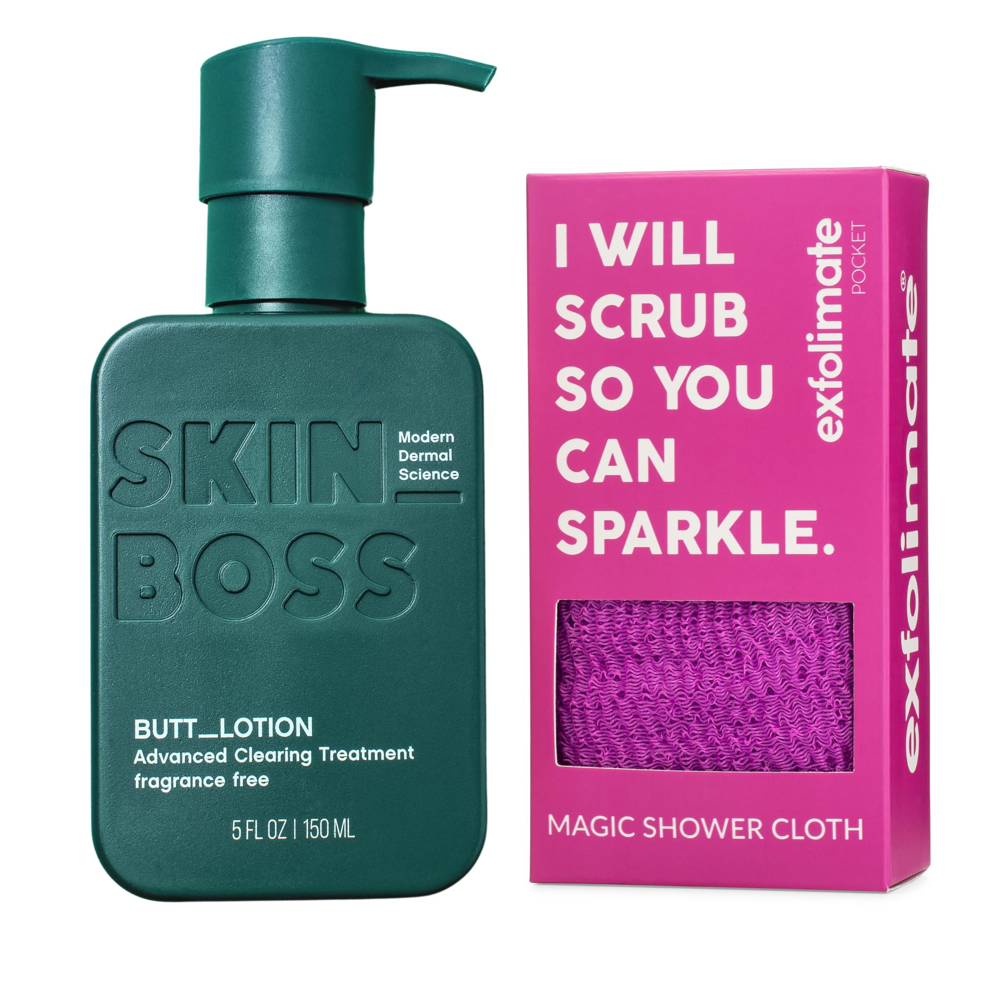 Acne Clearing Lotion for Body, Back, Buttocks & Thighs - Treat Breakouts & Blemishes | Perfect for Post-Workout, Daily Skincare & Teen Acne Care