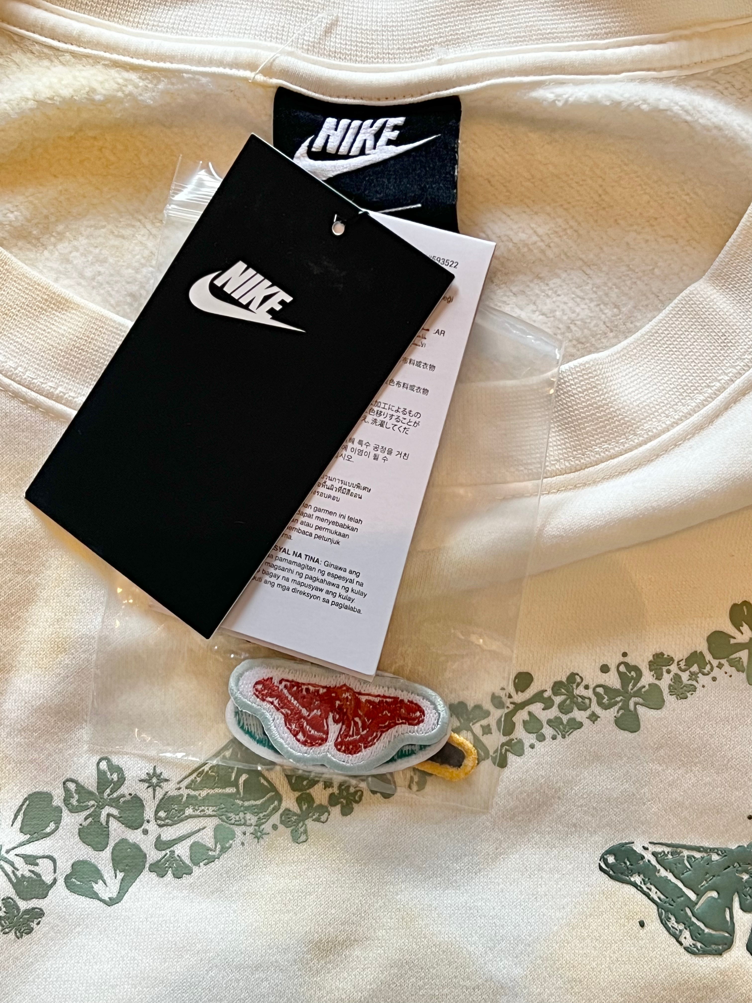 Nike Women's Oversized Loose Fit Sweatshirt 3XL - Cozy Fleece Pullover for Casual Wear, Lounge & Gym
