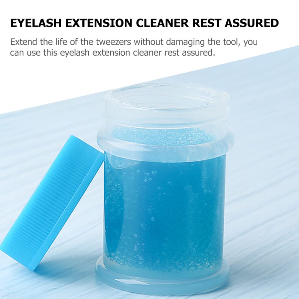 FOMIYES 2-Pack Eyelash Extension Tweezers Cleaner - Lash Glue Remover Tool for Professional & Home Use - Plastic Bottled Tweezers Cleaning Solution for Eyelash Extensions & False Lashes (Perfect for Salons, DIY Lash Artists & Beauty Enthusiasts)