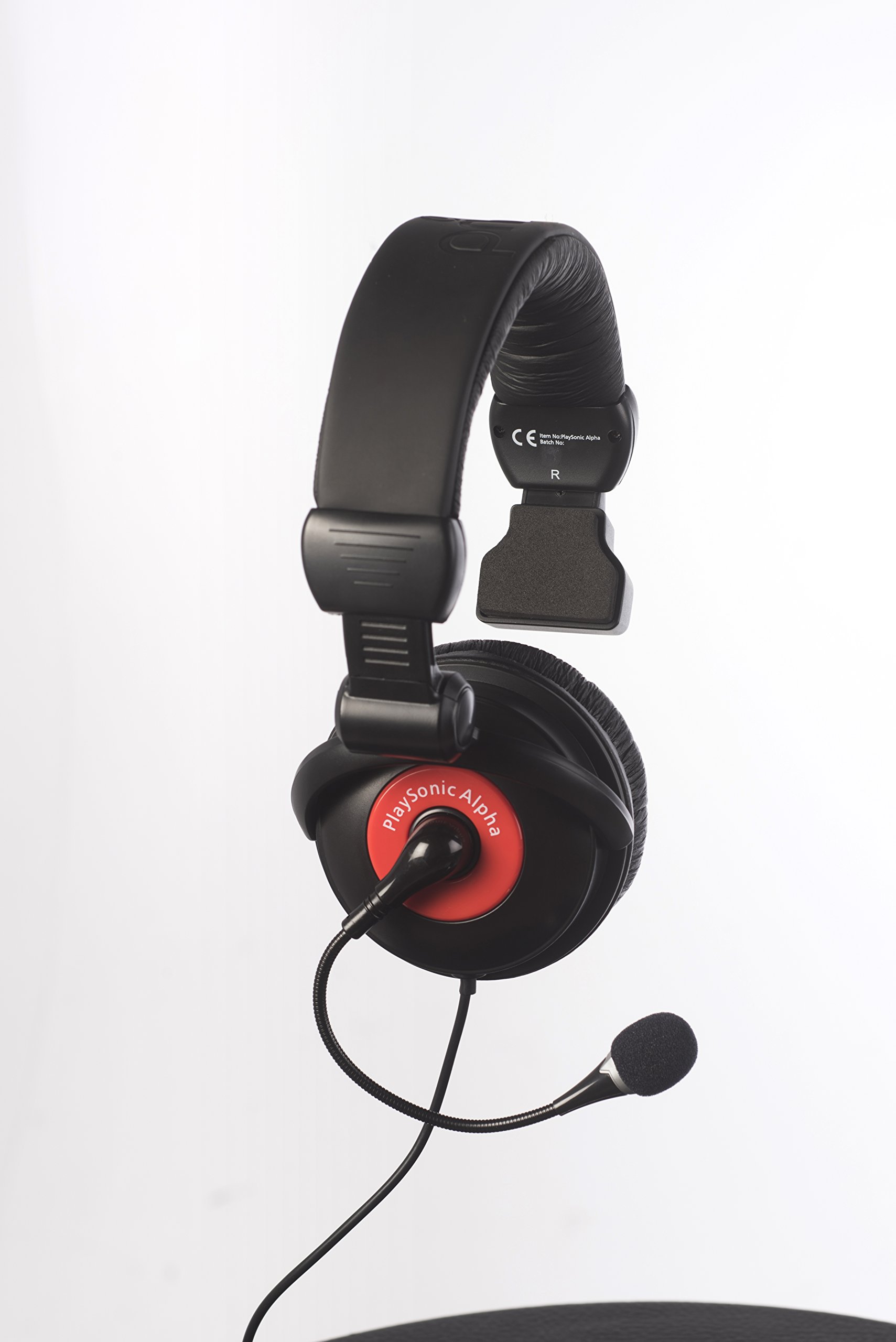 PlaySonic Alpha Gaming Headset for PS4 - Wireless Over-Ear Headphones with Noise Cancelling Mic, Surround Sound for Immersive Gameplay - Perfect for Fortnite, Call of Duty & Late-Night Gaming Sessions