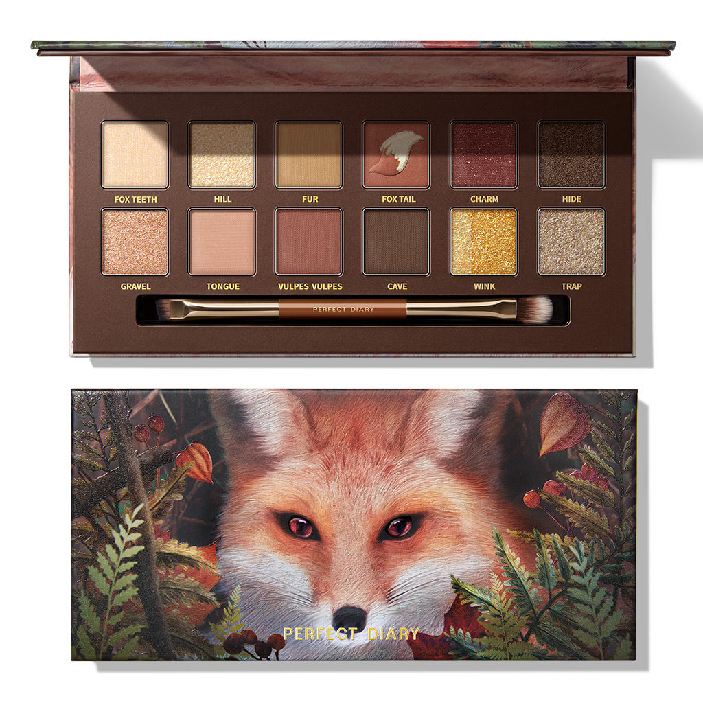 Perfect Diary Explorer Eyeshadow Palette - 12 Highly Pigmented Matte & Shimmer Eyeshadows for Stunning Eye Makeup | Ideal for Day & Night Looks, Parties, and Special Occasions