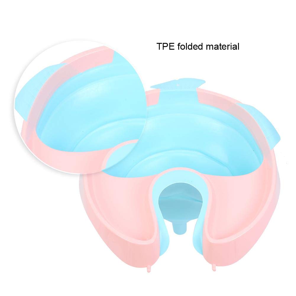 ViaGasaFamido Shampoo Basin with Drain - Portable Hair Washing Tray for Pregnant Women, Elderly & Kids - Perfect for Home Salon, Bed Bath & Post-Surgery Hair Care