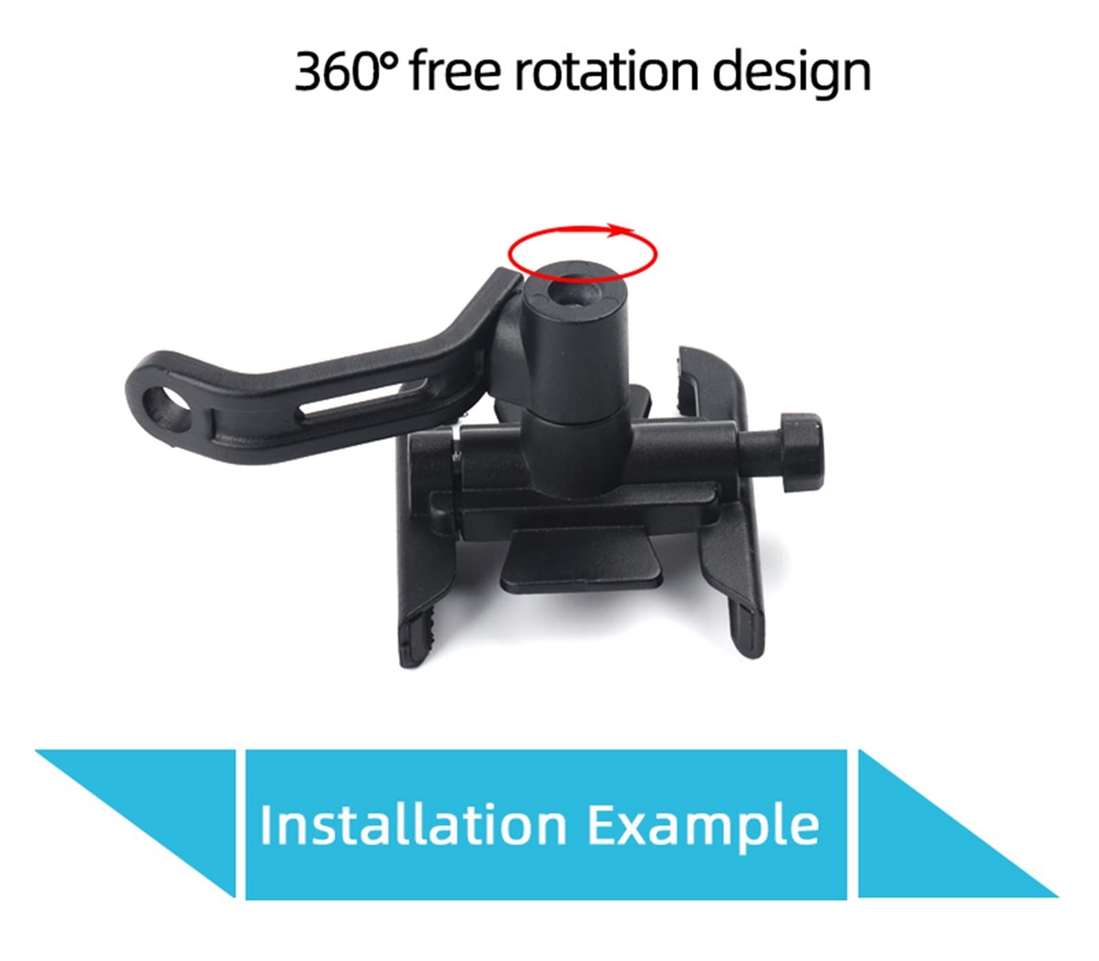 Honda Goldwing 1800 Motorcycle Phone Mount - Universal Handlebar Phone Holder Bracket for GPS & Smartphones - Black Mirror Mount Accessory - Perfect for Navigation & Riding Safety