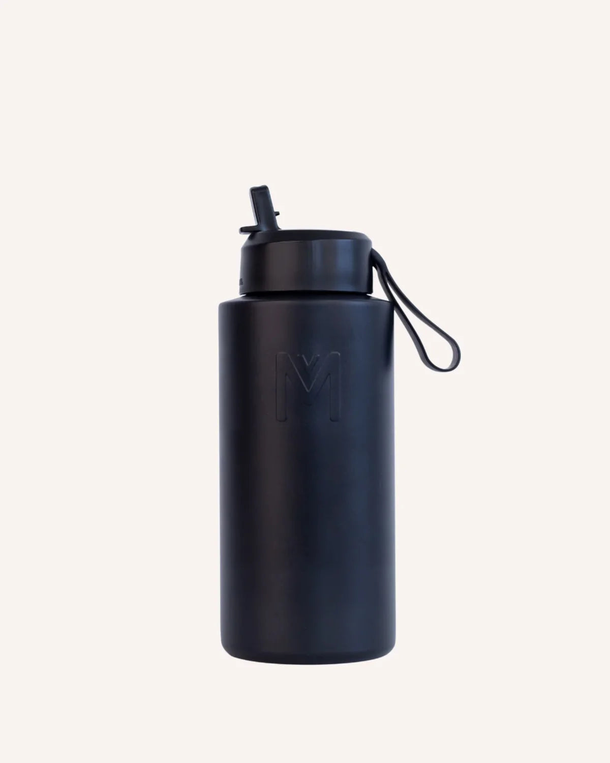 Montii Fusion Sipper Drink Bottle - 1000ml Leak-Proof, BPA-Free Water Bottle for Gym, Hiking & Travel - Insulated Stainless Steel Thermos with Straw & Carry Strap