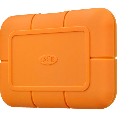 LaCie 2TB Rugged USB 3.2 Gen 2 Type-C External SSD - Shockproof & Water-Resistant Portable Hard Drive for Mac, PC, Photography & Video Editing