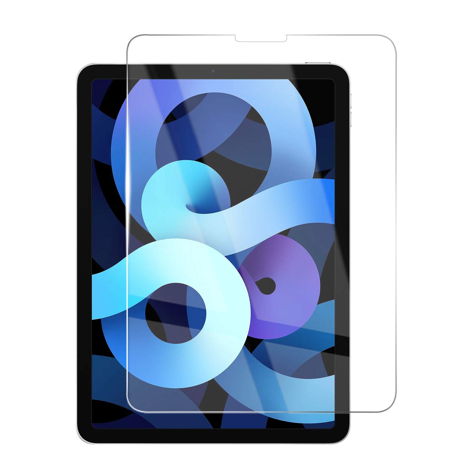 ZUSLAB iPad Air 4 (2020) 10.9 Inch Tempered Glass Screen Protector - Anti-Scratch & HD Clear for iPad Air 4th Generation - Perfect for Work, Study & Entertainment