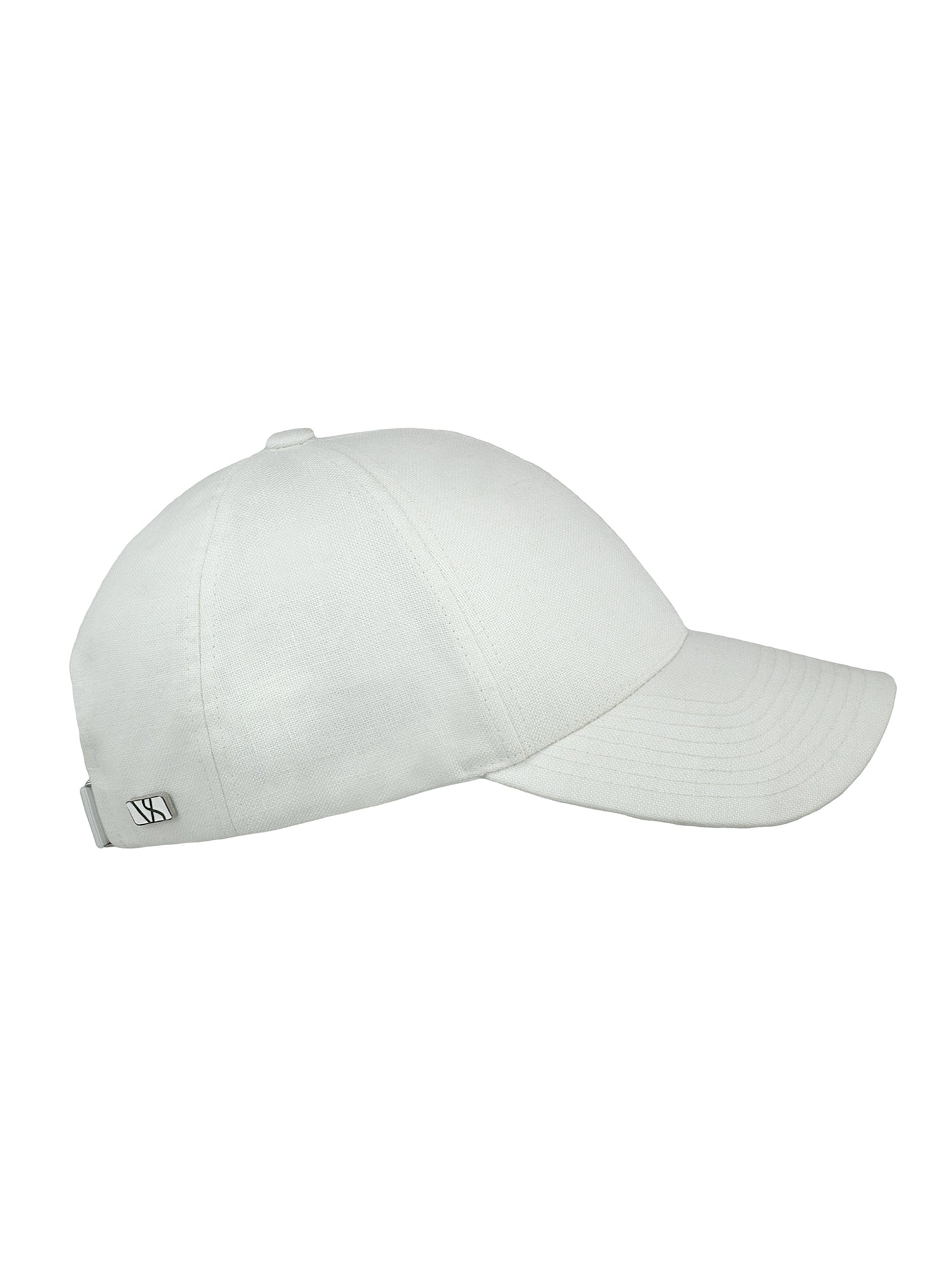 Premium Linen Structured Cap Shell White - Breathable & Stylish Summer Hat for Women & Men - Perfect for Beach, Outdoor Activities & Fashion Accessories